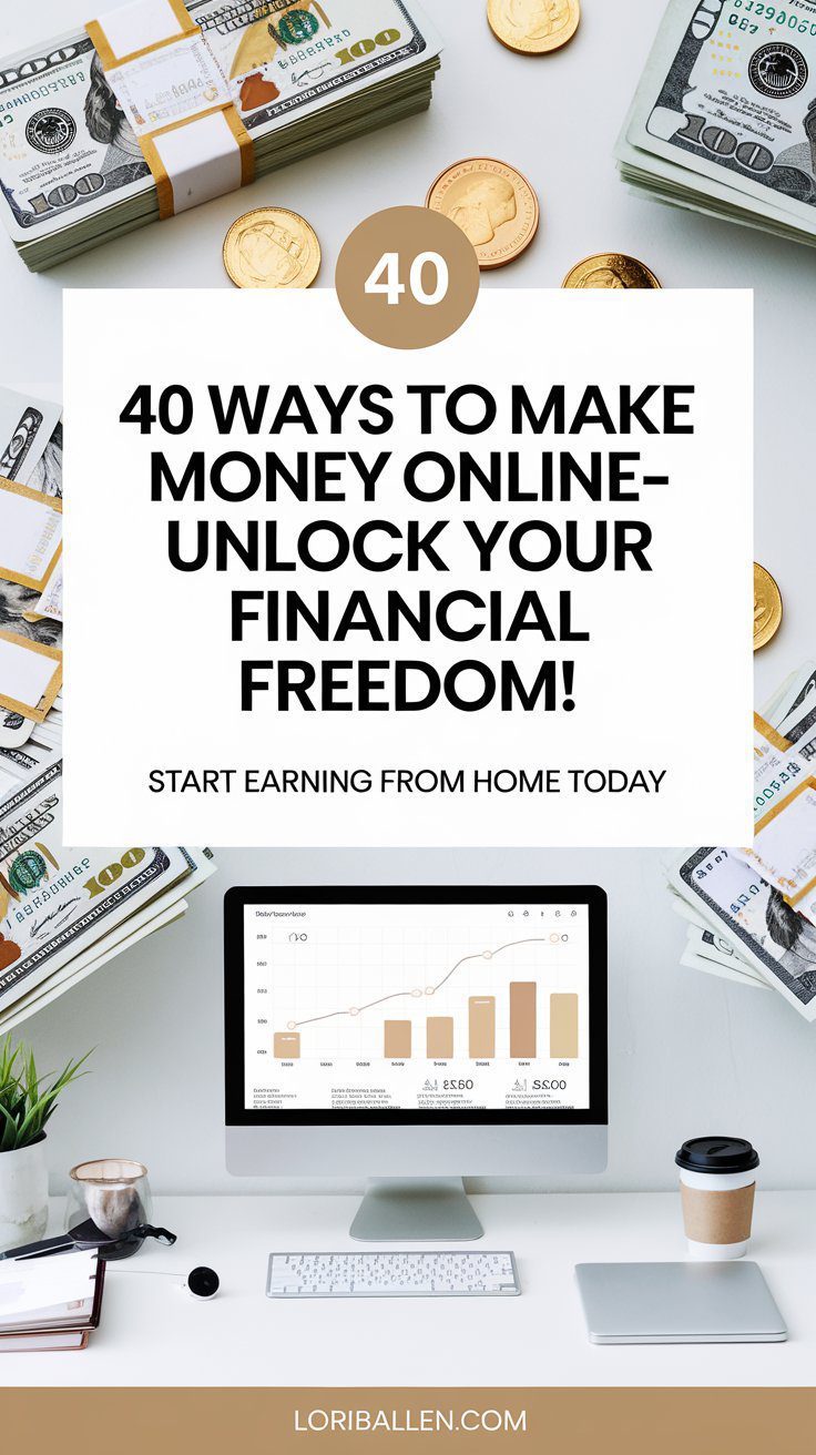 Discover 90 proven ways to make money online, from affiliate marketing and e-commerce to crowdfunding and online tutoring. Explore the vast world of online income streams and find the path that's right for you.
