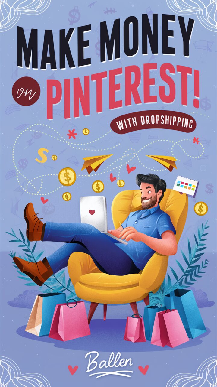 Dropshipping is a popular business model in which you promote products on your Pinterest account. When a product is sold, you purchase it from a third party who ships it directly to your customer. This means you don’t have to handle inventory or shipping yourself.