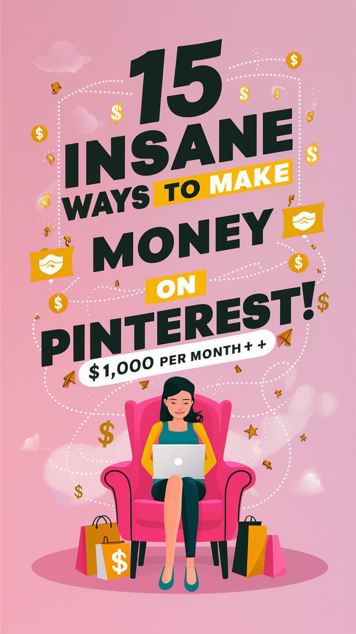 Listen, if you're scrolling through Pinterest just pinning recipes and DIY crafts, thinking that's all it's good for, you're missing the point—BIG TIME. I'm here to flip the script and show you how this platform isn't just a visual paradise but a goldmine for those who know how to hustle. You've got aspirations, dreams, and a side hustle that's been simmering on the back burner, right? Well, it's time to turn up the heat.