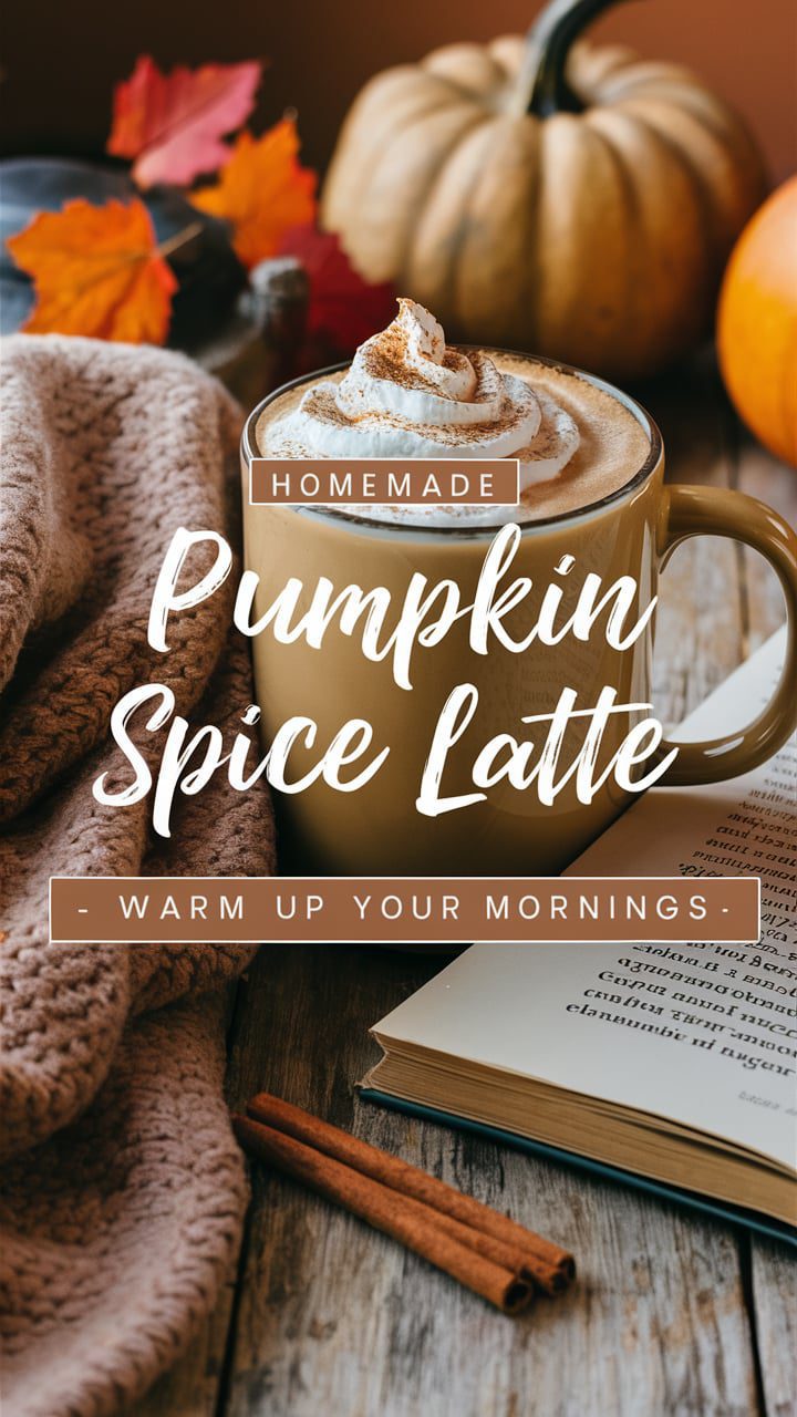 10 Must-Try Pumpkin Recipes for Fall 17 It's a chilly fall morning, and you're craving something warm and cozy. Skip the coffee shop and make your own pumpkin spice latte at home.