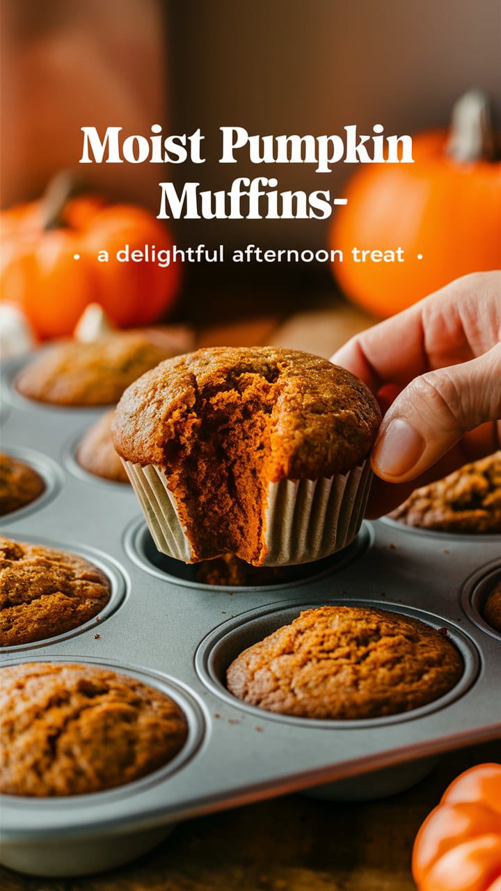 10 Must-Try Pumpkin Recipes for Fall 20 Need a quick and tasty snack? These pumpkin muffins are moist, fluffy, and perfect for an afternoon treat. Plus, they're super easy to make!