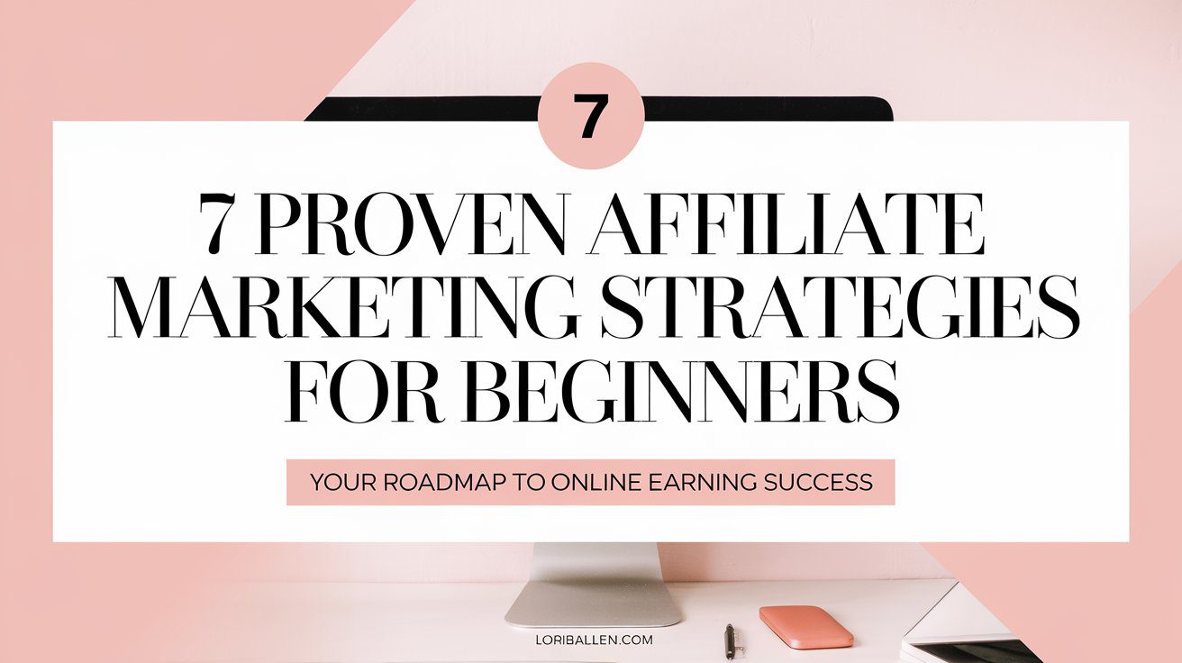 7 Proven Affiliate Marketing Strategies for Beginners 3 By following these seven affiliate marketing strategies for beginners, you're setting yourself up for success in affiliate marketing.