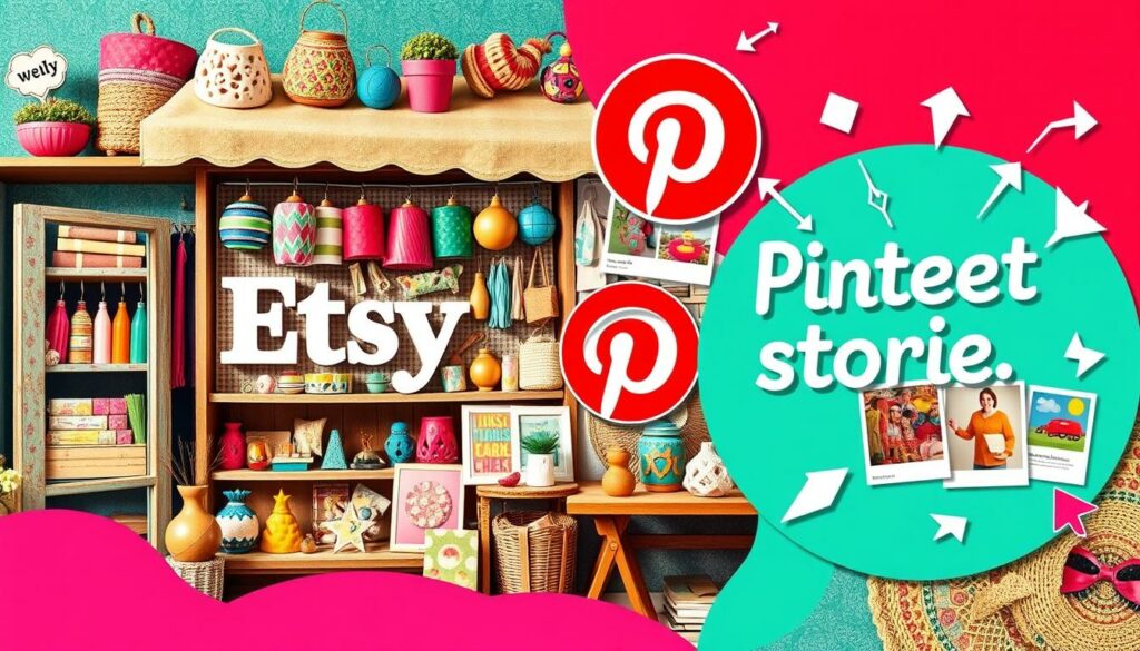 Pinterest Stories to Etsy