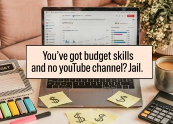 How to Turn Your Budgeting Skills Into a YouTube Channel 1 How to Turn Your Budgeting Skills Into a YouTube Channel