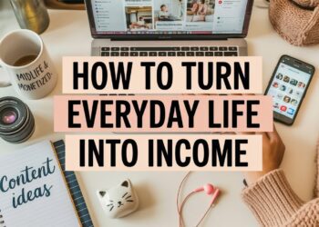 How to Turn Everyday Life Into Income