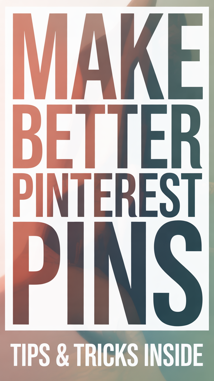 How to Make Money on Pinterest Without Followers 6 Pinterest is a visual search engine, so your pins need to stand out. Create a mix of content types that engage users:
