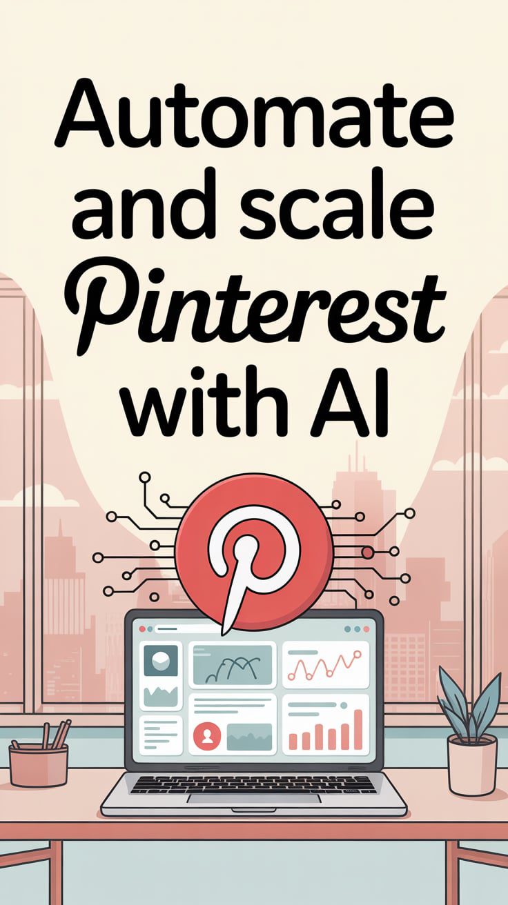 I now use ChatGPT to write pin descriptions, Ideogram to generate visuals, and Tailwind to post automatically. That’s my personal automation stack — and it’s what powers my entire Pinterest traffic system while I focus on creating new digital products and coaching content.