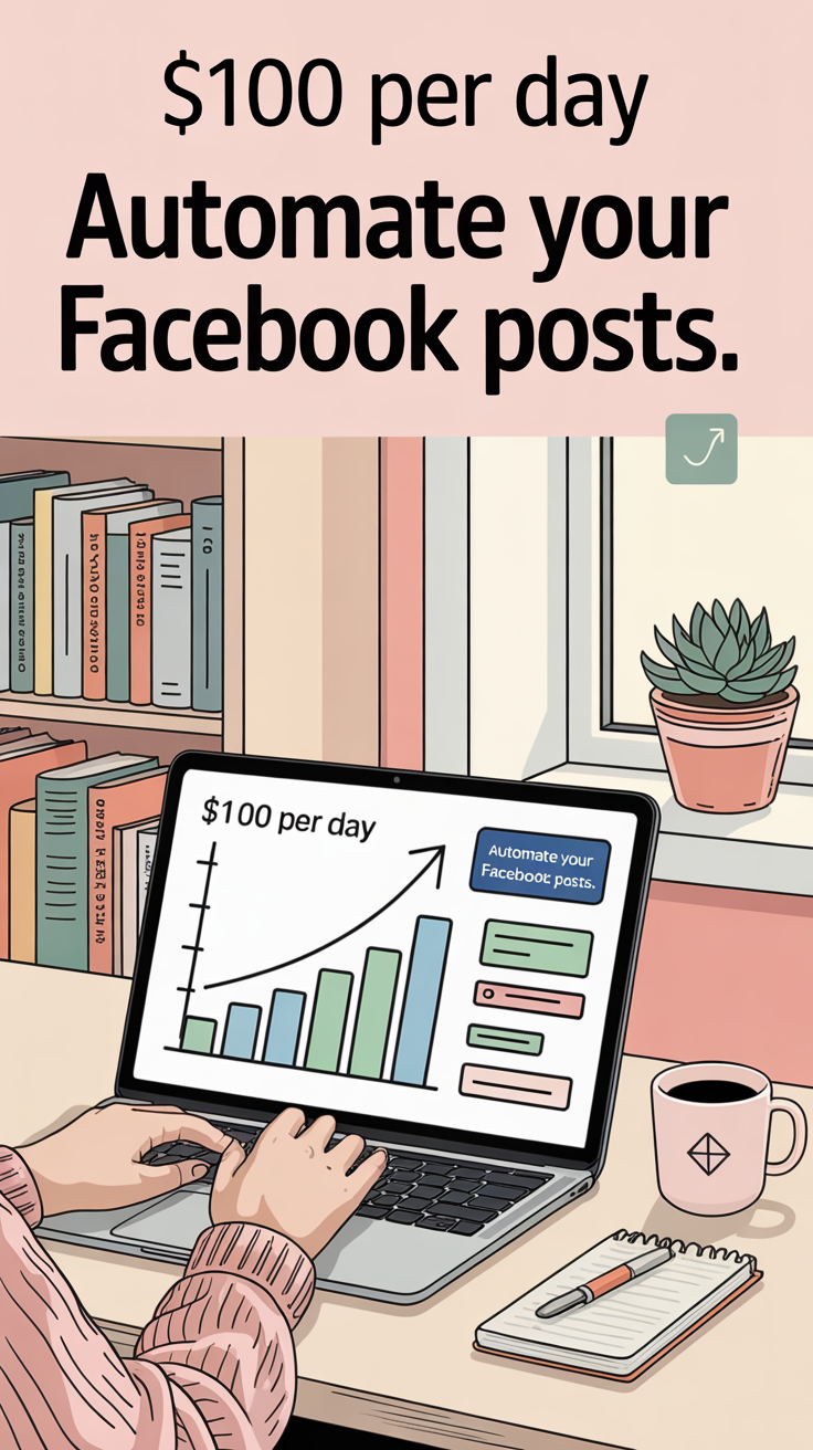 Save time and scale fast. Learn how creators use Post Planner to automate daily Facebook posts, stay consistent, and earn $100 a day through Facebook’s content monetization program.