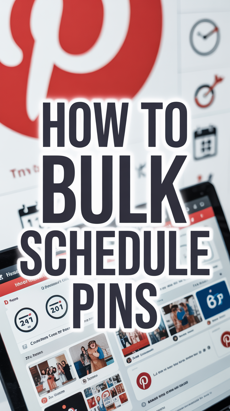 How to Make Money on Pinterest Without Followers 5 One of the best features of Tailwind is the ability to schedule pins in bulk. Instead of pinning manually every day, you can set up all your pins for the entire month in just one hour. This way, you stay consistent without the daily hassle.