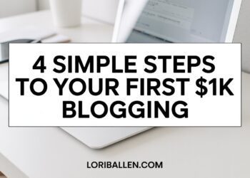 The 4 Steps To Your First $1000 Blogging 5 The 4 Steps To Your First $1000 Blogging