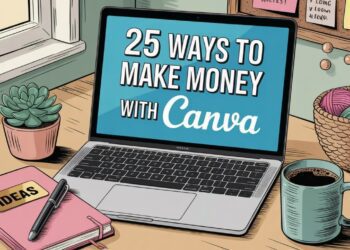 25 Ways to Make Money with Canva For Creators