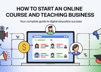 How To Start An Online Course and Teaching Business