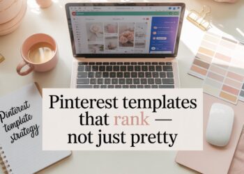 Stop guessing and start ranking. Learn how to design Pinterest templates in Canva that combine beauty with SEO strategy. Build pins that drive real traffic — not just likes. Perfect for bloggers, creators, and small business owners who want consistent results.