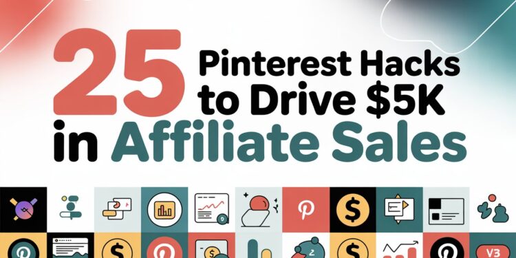 25 Pinterest Hacks To Drive $5K In Affiliate Sales