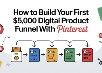 How to Build Your First $5,000 Digital Product Funnel With Pinterest