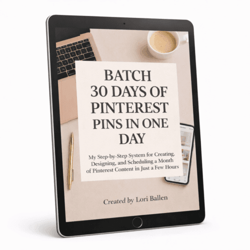 Home 7 Batch 30 Days of Pinterest Pins in One Day