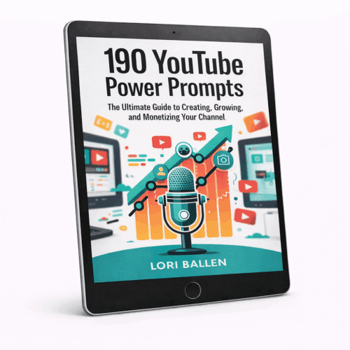 Home 2 190 YouTube Power Prompts: The Ultimate Prompt Guide to Dominate Your Channel and Maximize Revenue